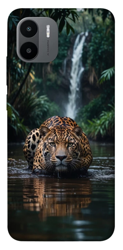 Чохол на Xiaomi Redmi A1+ / Poco C50 / A2+ Leopard in water фото 1 з 1
