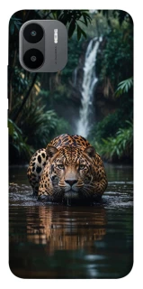 Чехол на Xiaomi Redmi A1+ / Poco C50 / A2+ Leopard in water фото 1 из 1