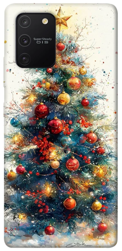 Чехол на Samsung Galaxy S10 Lite Новогодний v36 фото 1 из 1