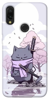 Чохол на Xiaomi Redmi 7 Samurai cat фото 1 з 1
