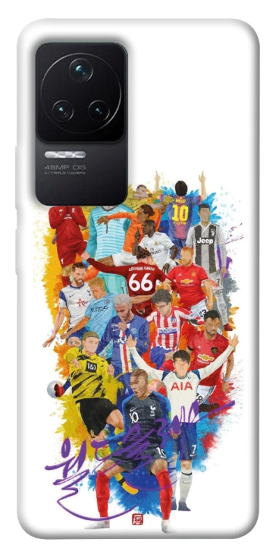 Чехол на Xiaomi Redmi K50 / K50 Pro Football Abstract v2 фото 1 из 1