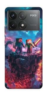 Чохол на Xiaomi Poco F6 Pro Minecraft v3 фото 1 з 1