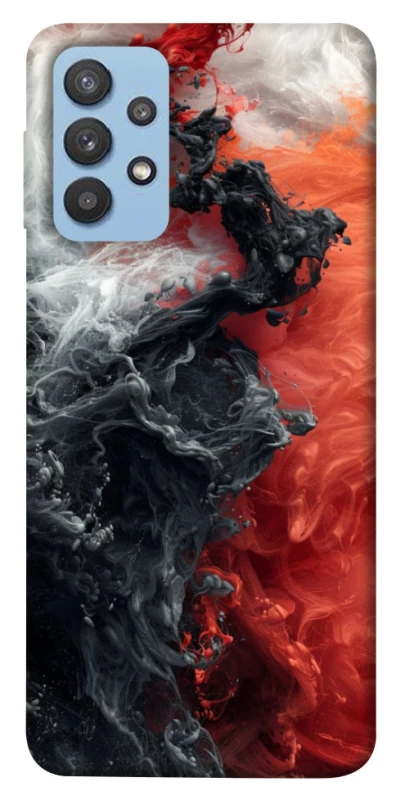 Чохол на Samsung Galaxy M32 Black and Red фото 1 з 1