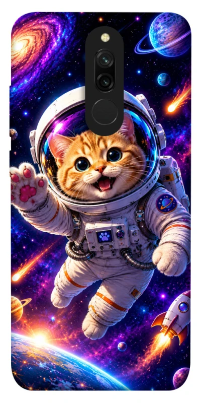 Чехол на Xiaomi Redmi 8 Space Cat фото 1 из 1