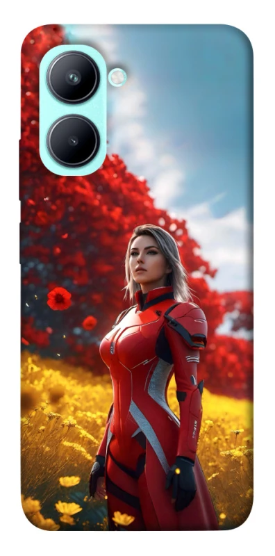 Чохол на Realme C33 Cyber space girl ver.5 фото 1 з 1