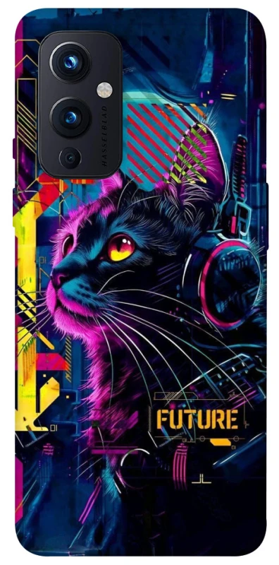 Чохол на OnePlus 9 Cyber Cat v2 фото 1 з 1