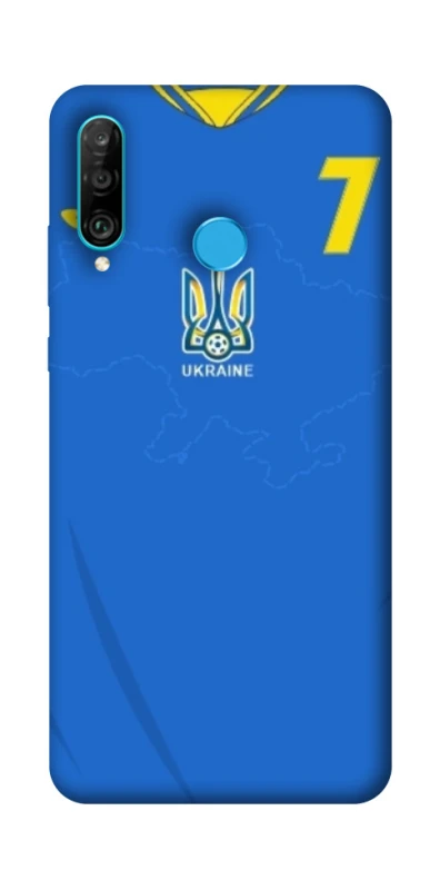 Чохол на Huawei P30 lite UA-Football ver.4 фото 1 з 1