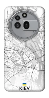 Чохол на Nothing Phone (3a) Pro Kiev white map фото 1 з 1