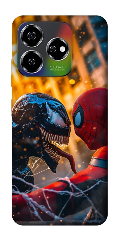 Чехол на ZTE Nubia V60 Venom vs Spiderman фото 1 из 1