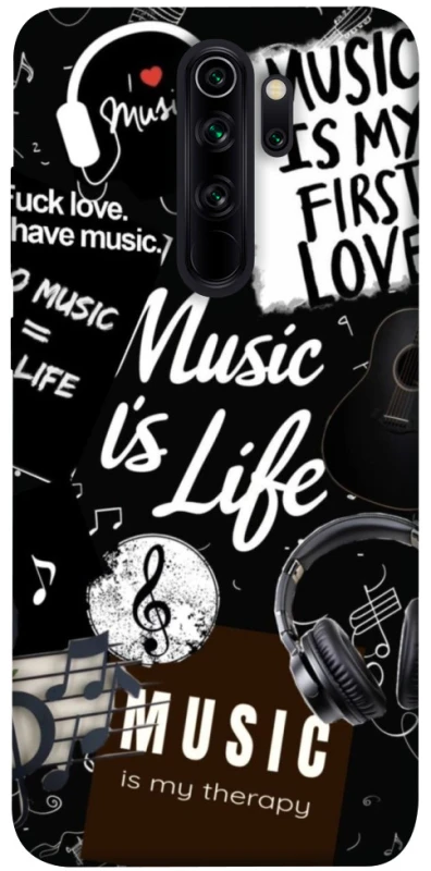 Чохол на Xiaomi Redmi Note 8 Pro Music is Life фото 1 з 1