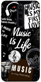Чехол на Xiaomi Redmi Note 8 Pro Music is Life фото 1 из 1