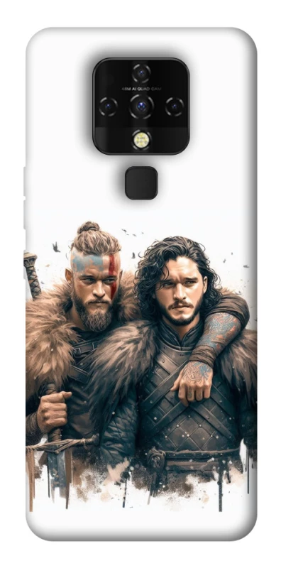 Чехол на TECNO Camon 16 SE Ragnar and Snow фото 1 из 1