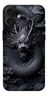 Чехол на Apple iPhone 16 Plus black dragon фото 1 из 1