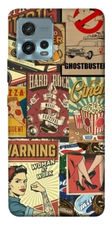 Чохол на Motorola Moto G72 Retro collage ver.2 фото 1 з 1