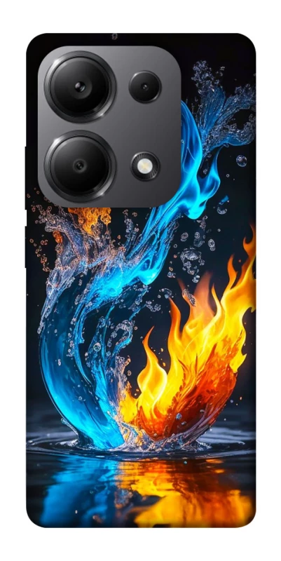 Чехол на Xiaomi Redmi Note 13 Pro 5G Water And Fire фото 1 из 1