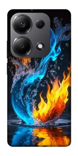 Чехол на Xiaomi Redmi Note 13 Pro 5G Water And Fire фото 1 из 1