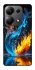 Чехол на Xiaomi Redmi Note 13 Pro 5G Water And Fire фото 1 из 1