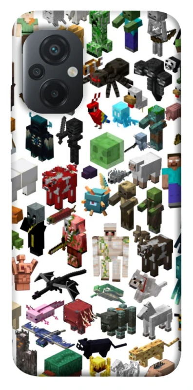Чохол на Xiaomi Poco M5 Minecraft v4 фото 1 з 1