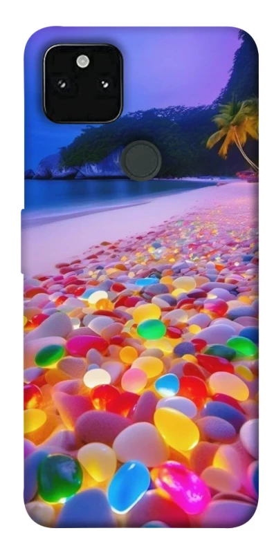 Чохол на Google Pixel 5A Каміння світиться на березі фото 1 з 1