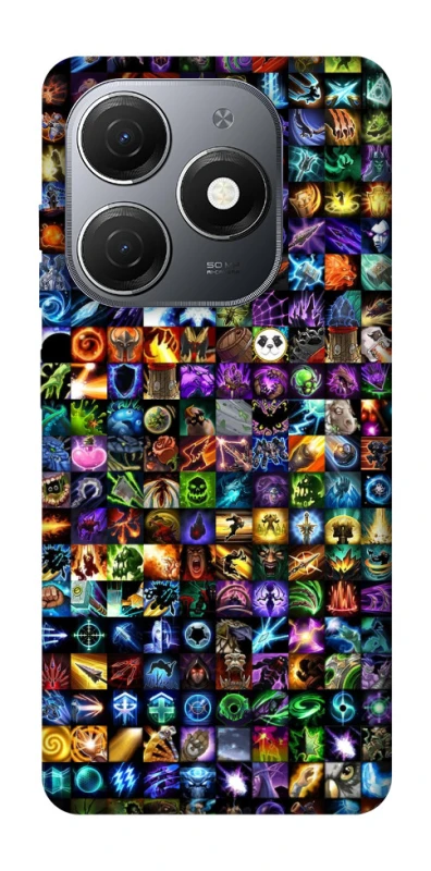 Чехол на TECNO Spark 20 Abilities menu ver.1 фото 1 из 1