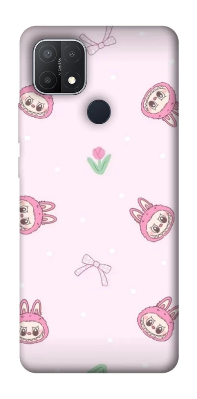 Чохол на Oppo A15s / A15 Labubu Flower фото 1 з 1