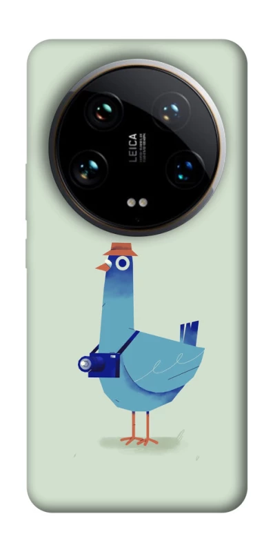 Чохол на Xiaomi 14 Ultra Голуб-детектив фото 1 з 1