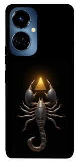 Чехол на TECNO Camon 19 Pro Scorpio with Golden Triangle фото 1 из 1