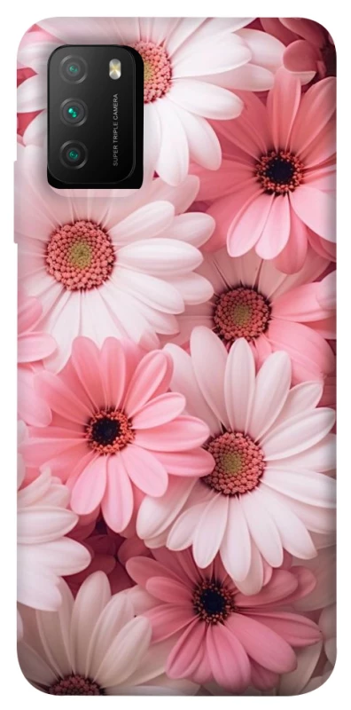 Чохол на Xiaomi Poco M3 Рожеві Квіти v2 фото 1 з 1