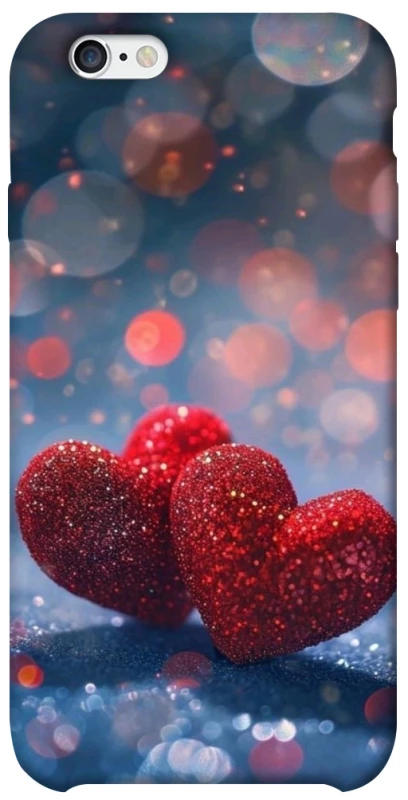 Чехол на Apple iPhone 6/6s (4.7") Red hearts фото 1 из 1