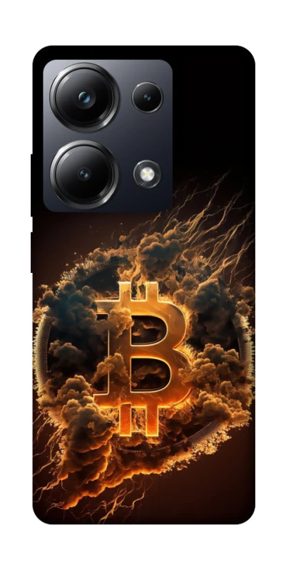 Чохол на Xiaomi Poco M6 Pro 4G Smoky Bitcoin фото 1 з 1