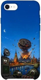 Чехол на Apple iPhone SE (2020) Moscow never sleeps ver.8 фото 1 из 1