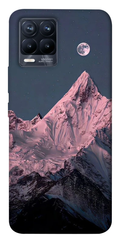Чехол на Realme 8 Pink mountain фото 1 из 1
