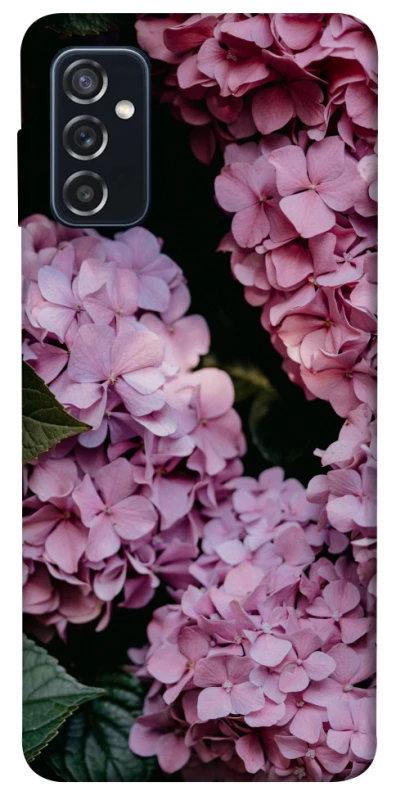 Чохол на Samsung Galaxy M52 Рожеві гартензії фото 1 з 1