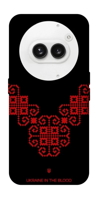 Чохол на Nothing Phone (2a) Чорно-червона вишиванка фото 1 з 1