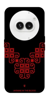 Чохол на Nothing Phone (2a) Чорно-червона вишиванка фото 1 з 1