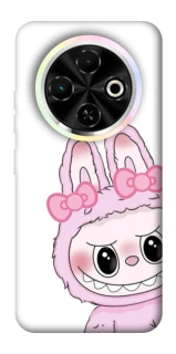 Чохол на TECNO Spark 30C Labubu White фото 1 з 1