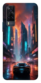 Чехол на Vivo Y31 Cyber city фото 1 из 1