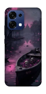 Чохол на Oppo A6 Pro 4G/5G Boat and flamingo фото 1 з 2