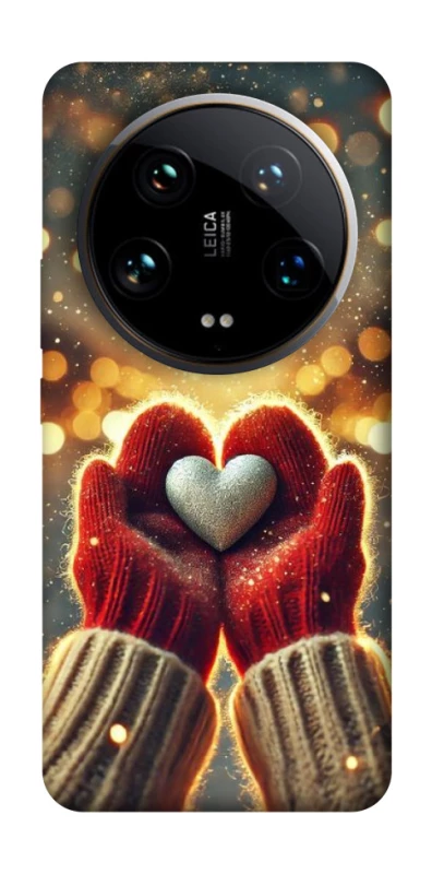 Чохол на Xiaomi 14 Ultra Heart in hand фото 1 з 1