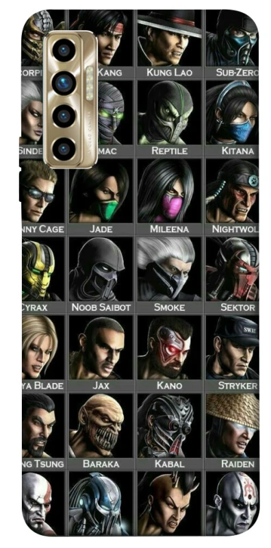 Чехол на TECNO Camon 17P Mortal Kombat фото 1 из 1