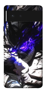 Чохол на Google Pixel 6 Black soul anime фото 1 з 1