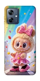 Чохол на Motorola Moto G54 Power Labubu rainbow фото 1 з 1
