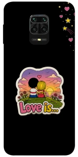Чехол на Xiaomi Redmi Note 9s / Note 9 Pro / Note 9 Pro Max Love is ver.5 фото 1 из 1
