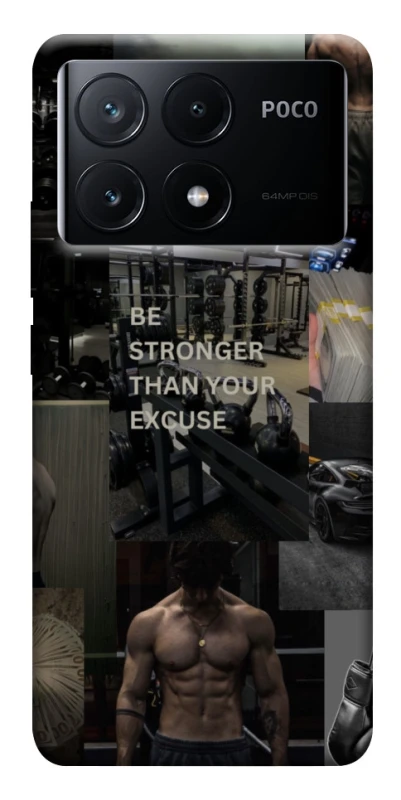 Чехол на Xiaomi Poco X6 Be stronger фото 1 из 1