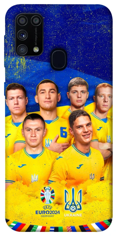 Чехол на Samsung Galaxy M31 Сбоная Украины v2 фото 1 из 1