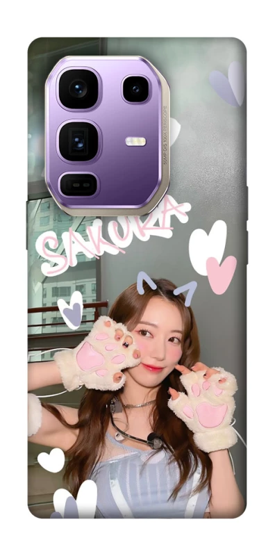 Чохол на Infinix Note 50 Pro+ Sakura - LE SSERAFIM фото 1 з 1