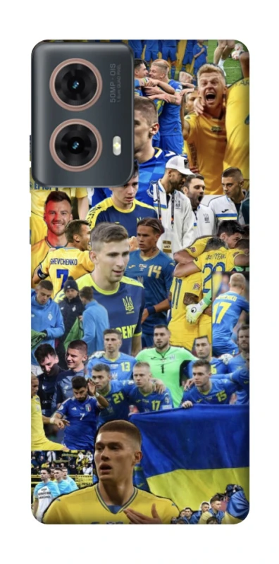Чохол на Motorola Moto G85 UA-Football ver.6 фото 1 з 1