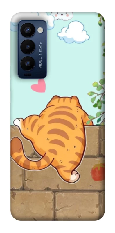 Чохол на TECNO Camon 18 Pro Cat the meow фото 1 з 1