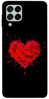 Чехол на Samsung Galaxy M53 5G Splash heart фото 1 из 1
