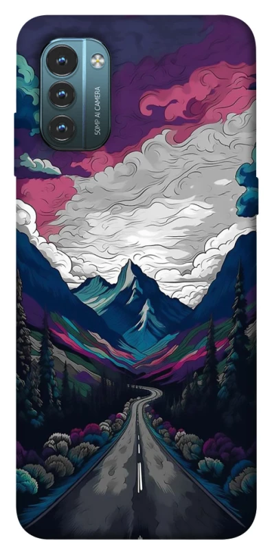 Чохол на Nokia G21 Намальовані гори фото 1 з 1